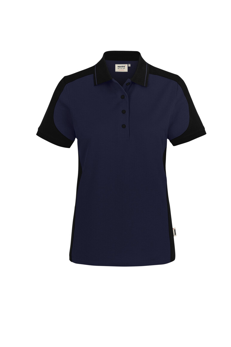 HAKRO - Poloshirt Contrast MIKRALINAR® ECO DAMEN