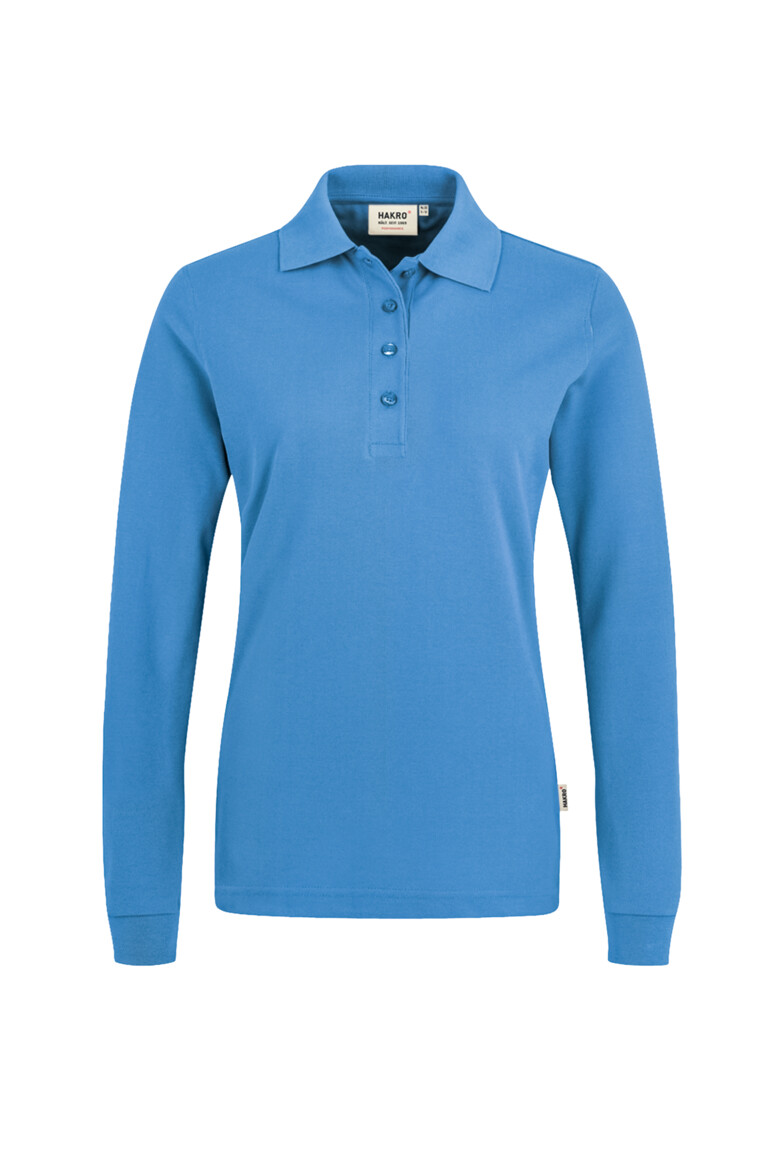 HAKRO - Longsleeve-Poloshirt MIKRALINAR® Damen
