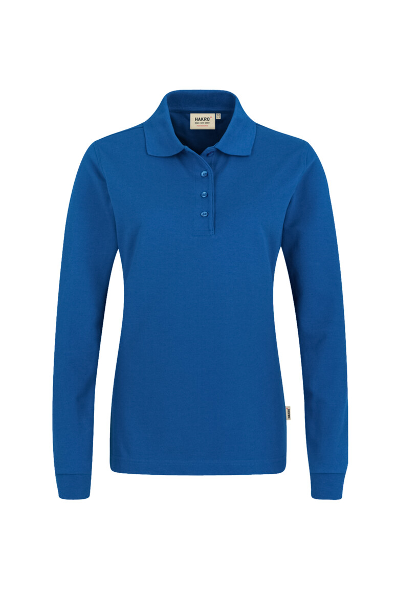 HAKRO - Longsleeve-Poloshirt MIKRALINAR® Damen