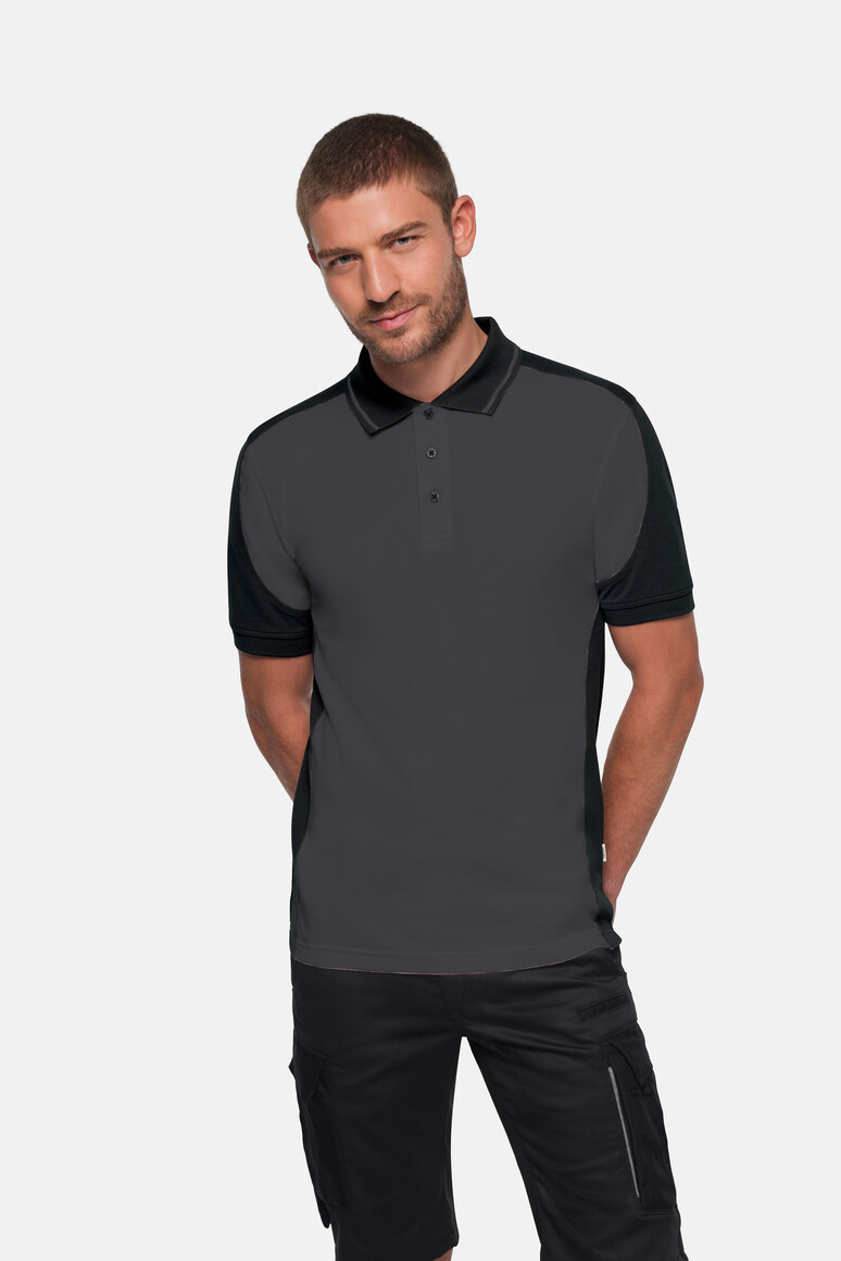 HAKRO-Poloshirt Contrast MIKRALINAR® ECO