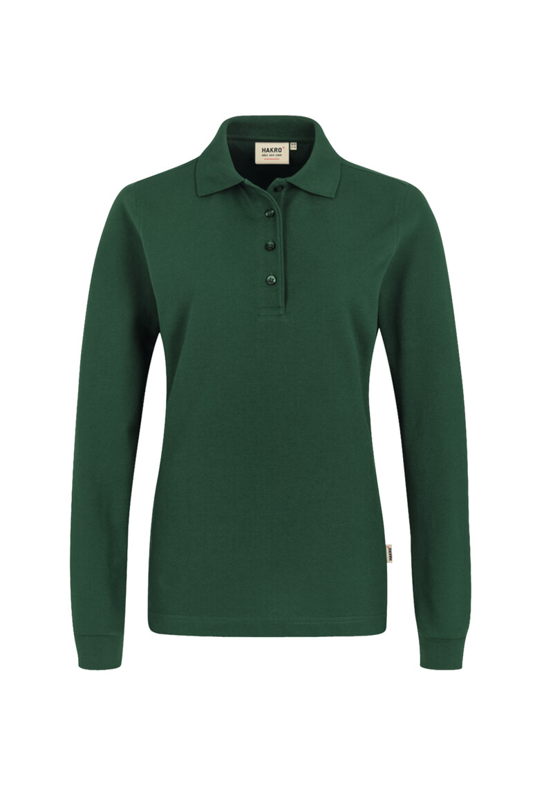 HAKRO - Longsleeve-Poloshirt MIKRALINAR® Damen