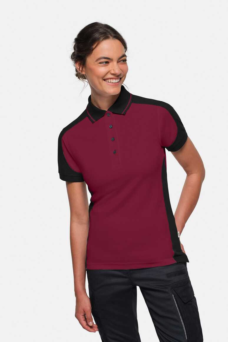 HAKRO - Poloshirt Contrast MIKRALINAR® ECO DAMEN