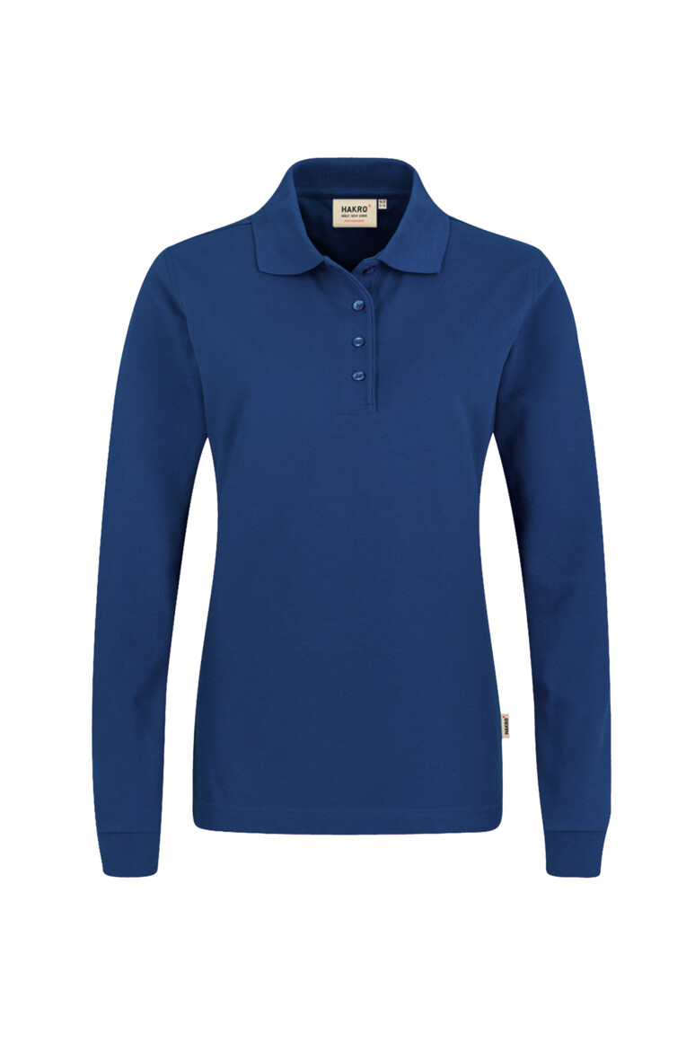 HAKRO - Longsleeve-Poloshirt MIKRALINAR® Damen