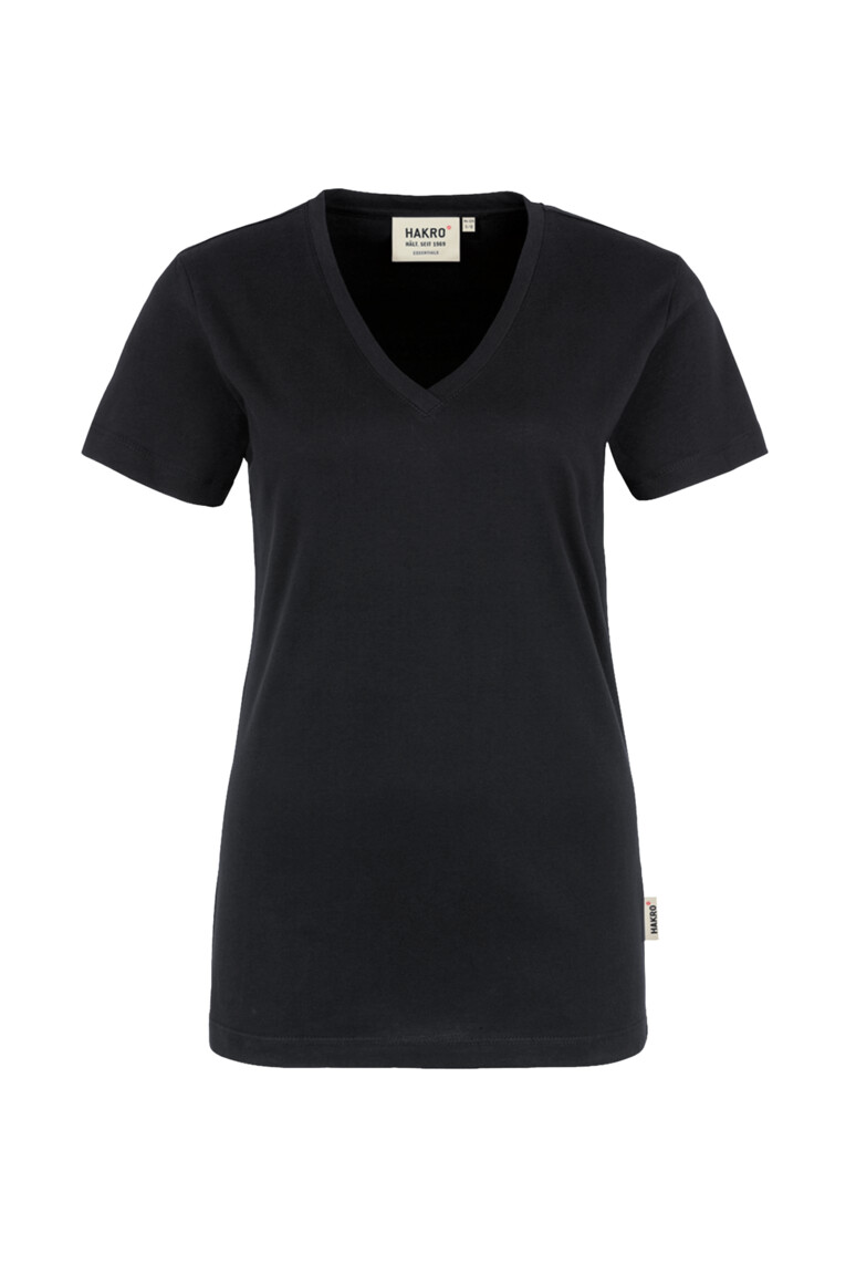 HAKRO - T-Shirt Classic V-Neck Damen HAKRO - T-Shirt Classic V-Neck Damen