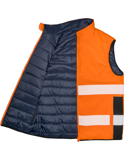 Result - Reversible Soft Padded Safety Gilet