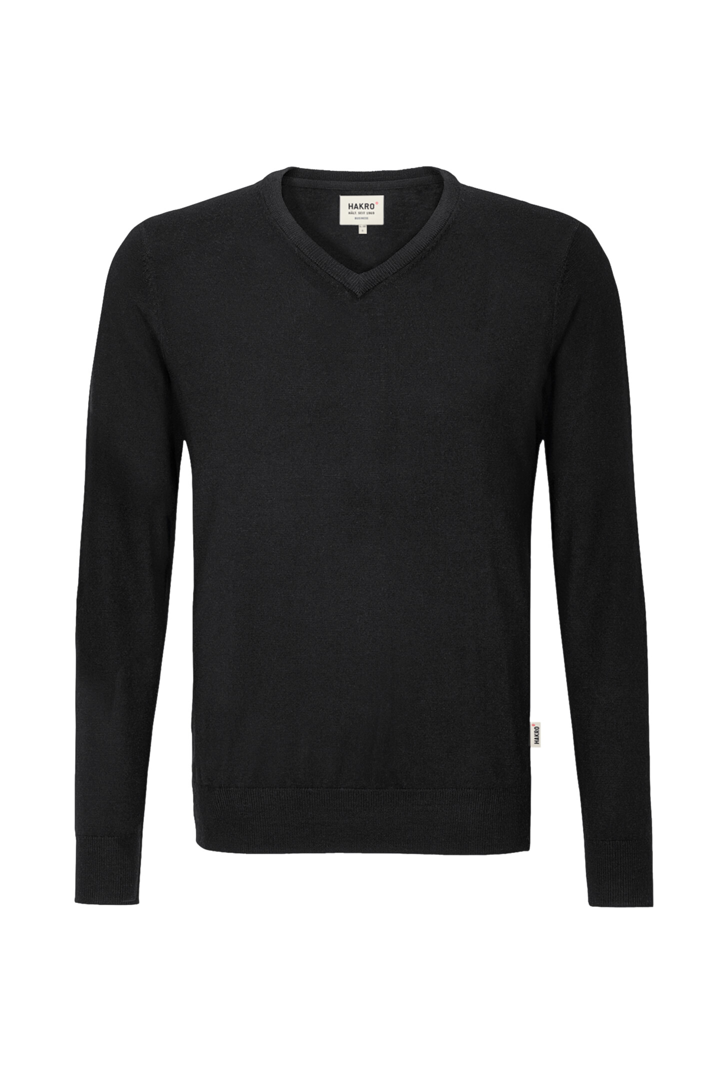 HAKRO - V-Pullover Merino-Wolle