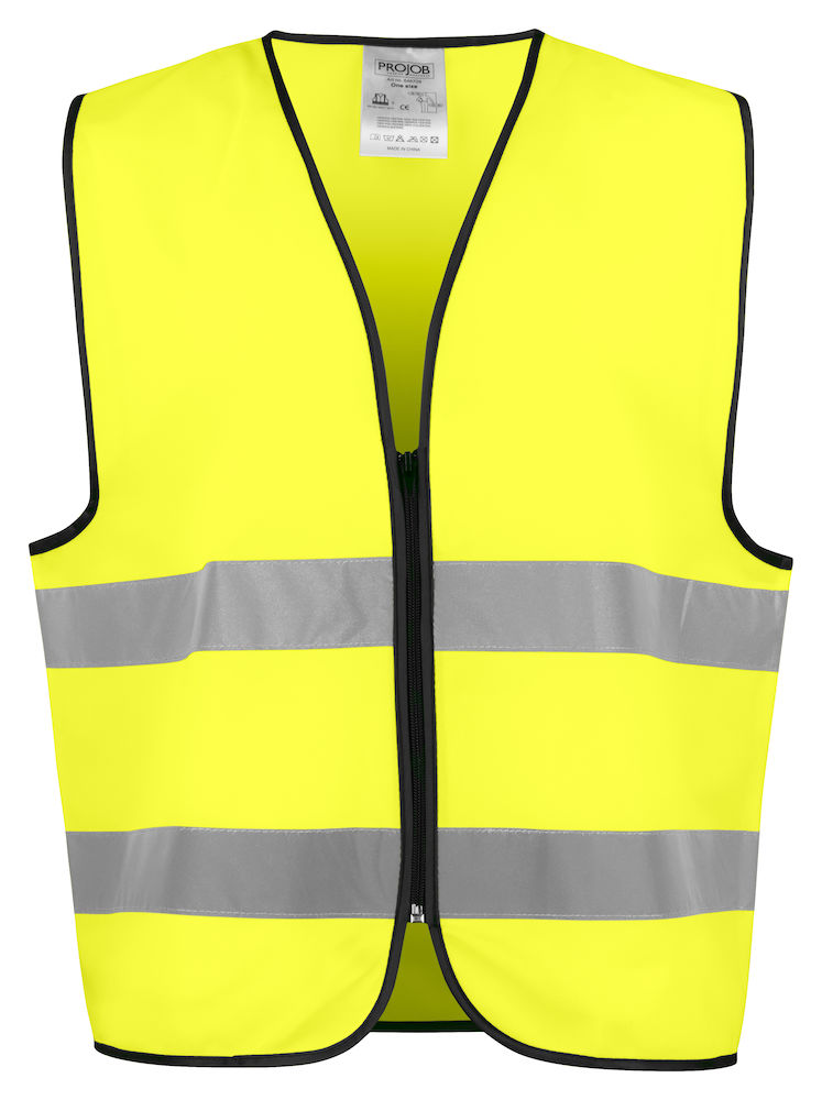gelb/schwarz (11) ProJob - WESTE EN ISO 20471 KLASSE 2 (6709)