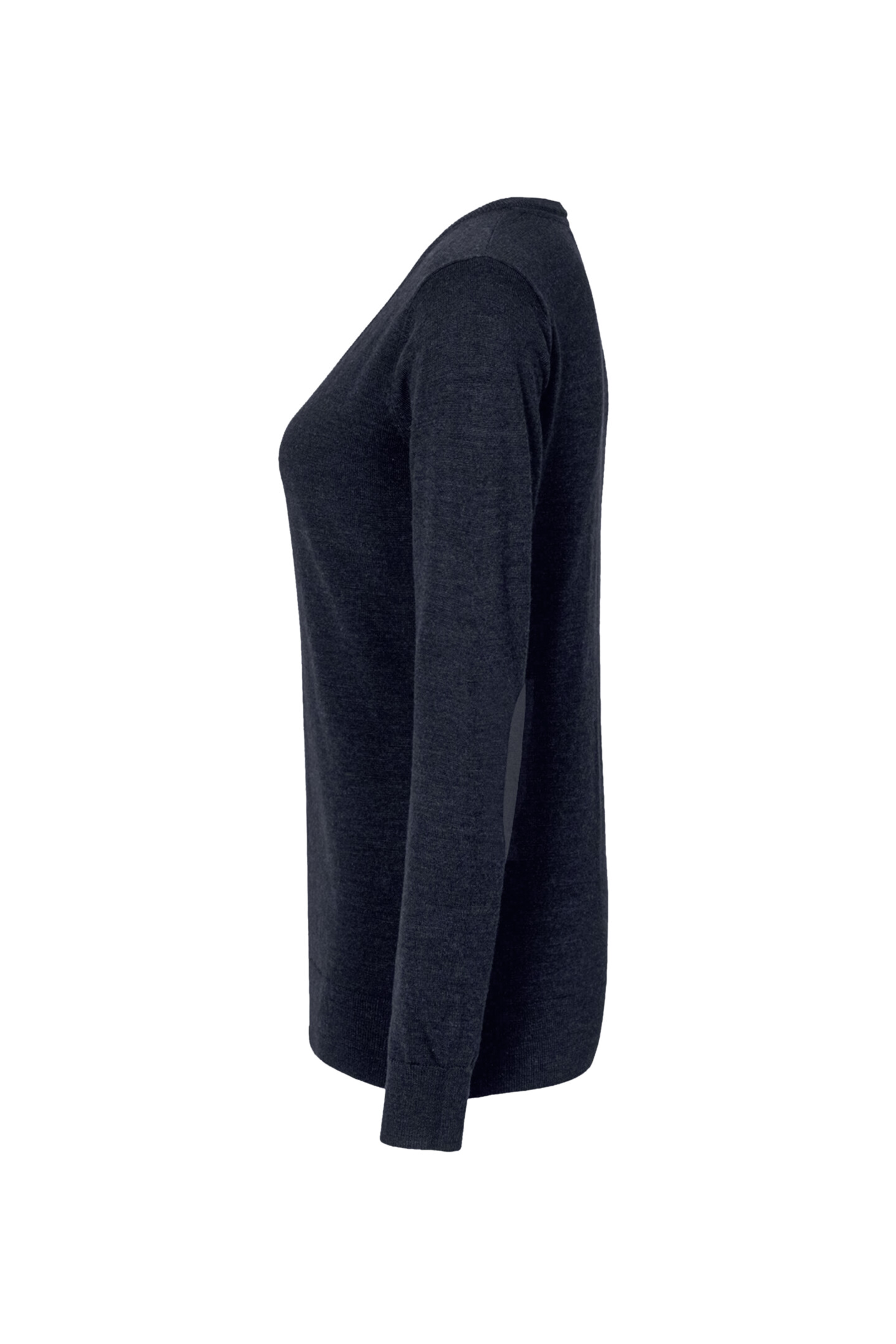 HAKRO - Damen V-Pullover Merino-Wolle
