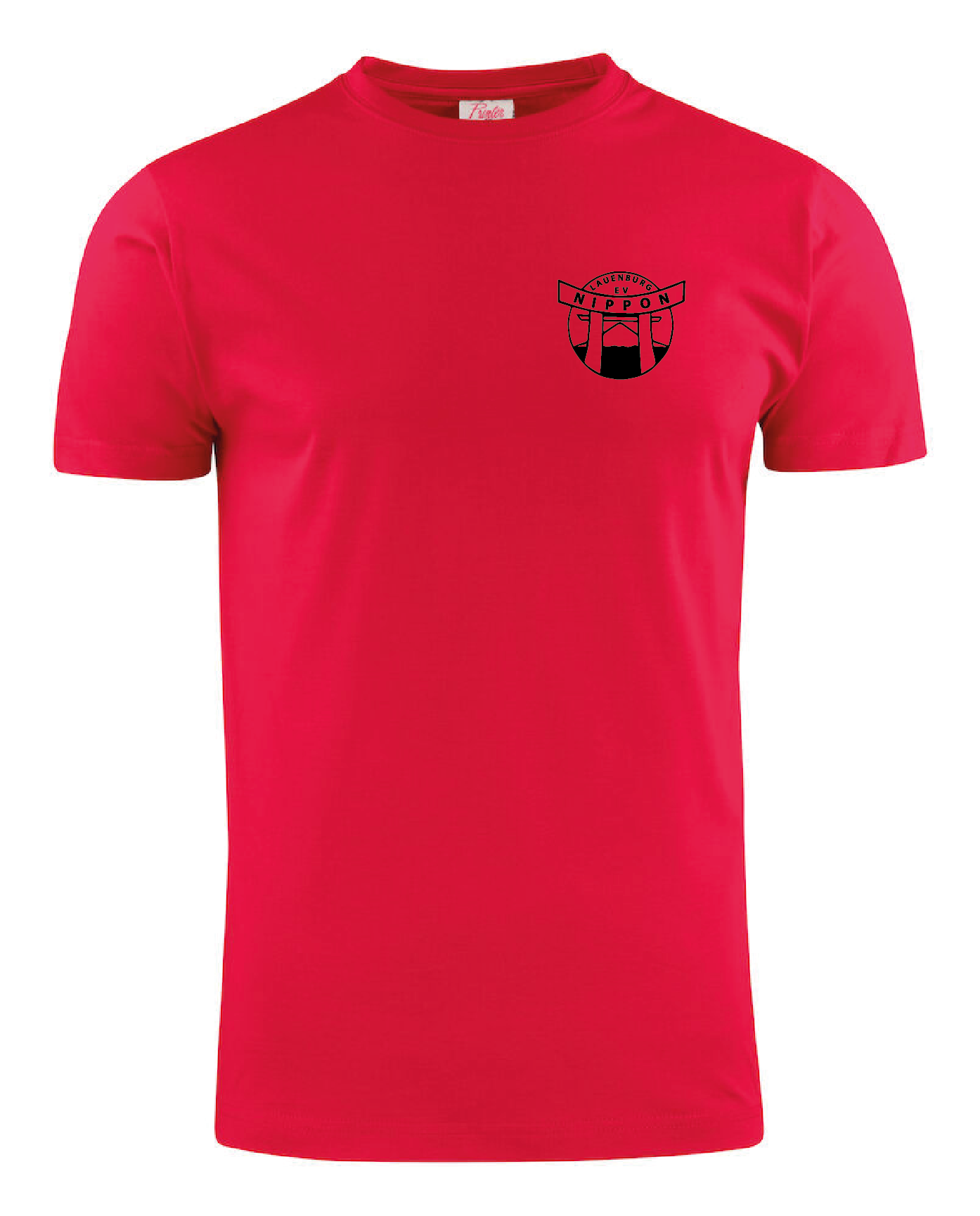 B&C - T-Shirt Kinder rot, inkl. Druck