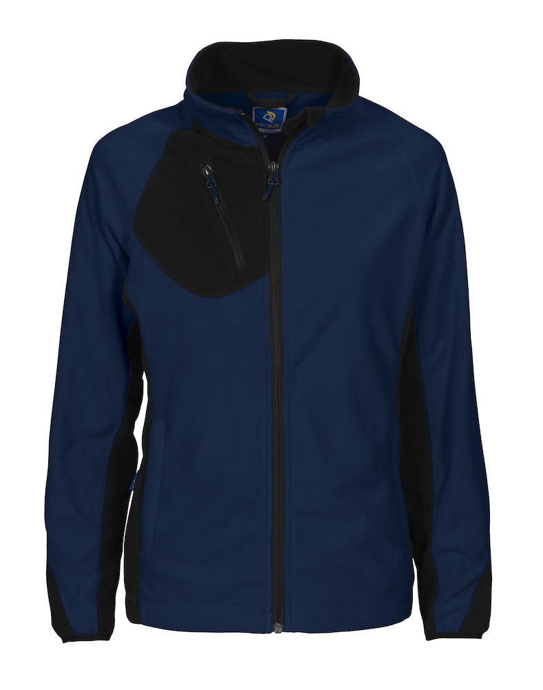 navy ProJob - Damen Microfleece Jacke
