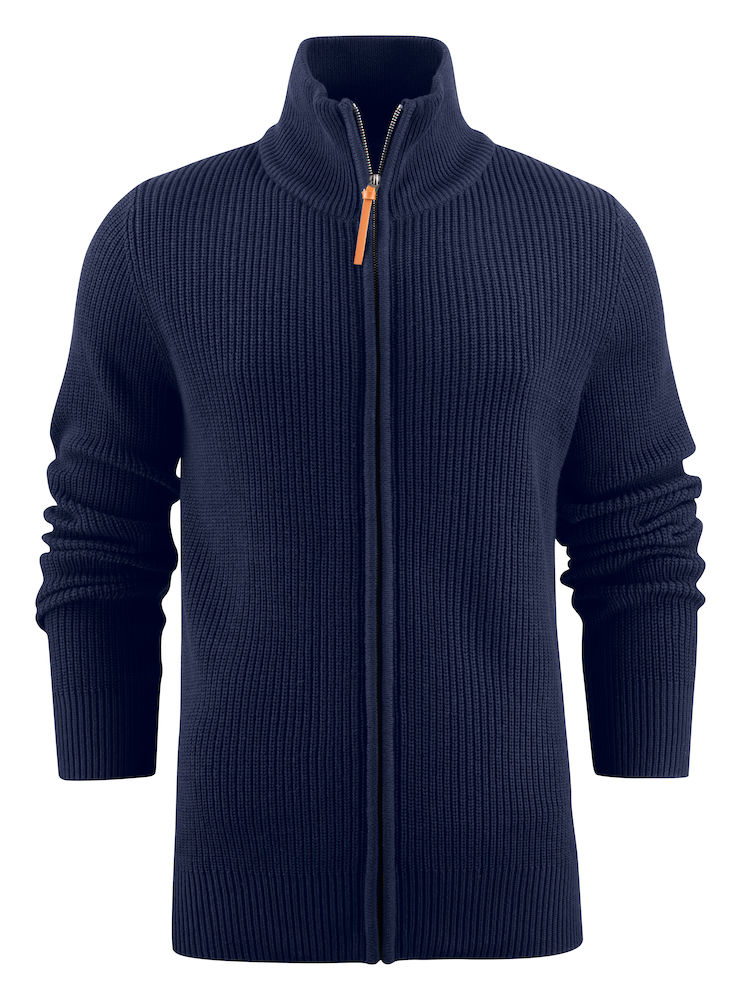 navy James Harvest - Strickjacke Brockway