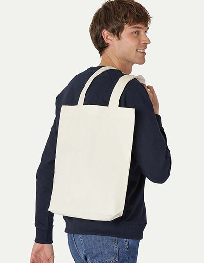 Tiger Cotton - Shopping Bag With Long Handles Tiger Cotton - Shopping Bag With Long Handles