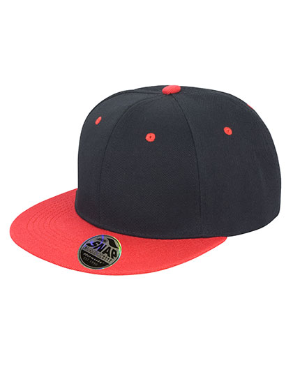 Result - Bronx Original Flat Peak Snapback Dual Colour Cap