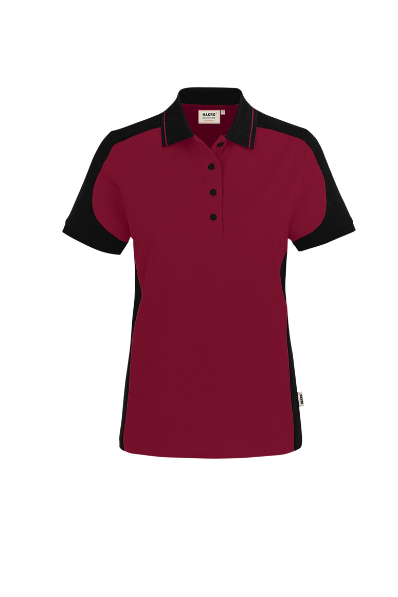 HAKRO - Poloshirt Contrast MIKRALINAR® ECO DAMEN