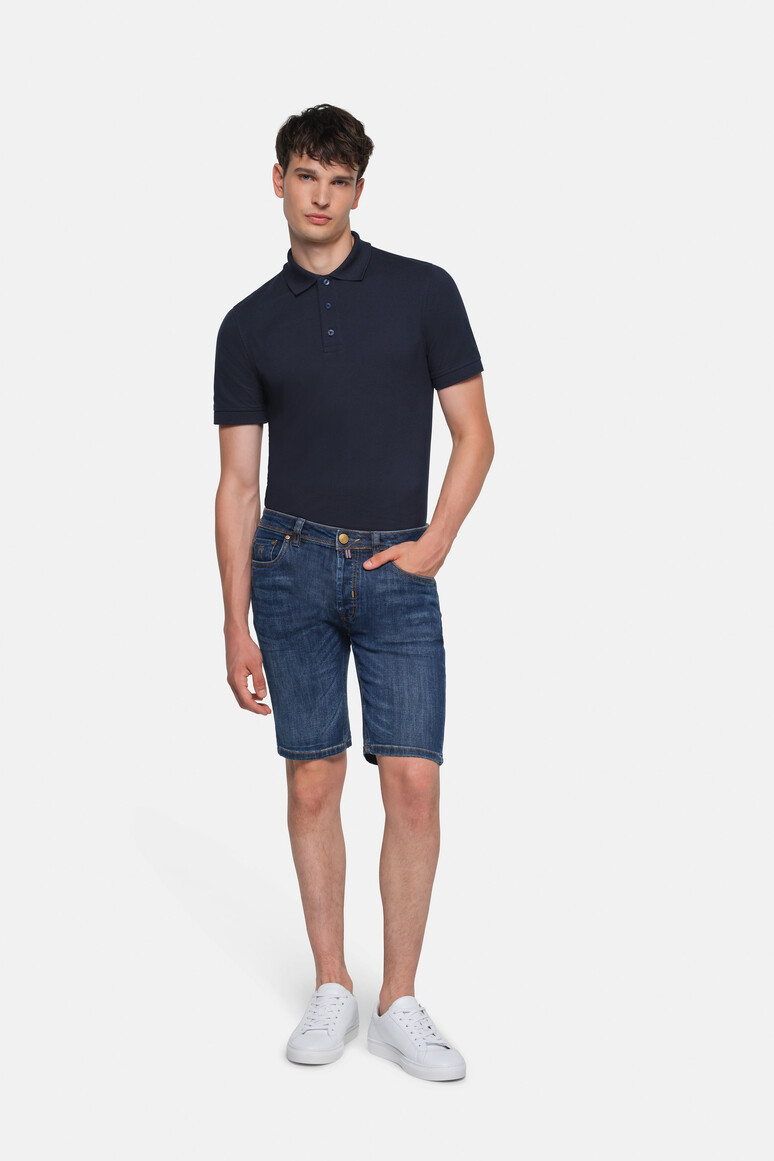 HAKRO - 5-Pocket-Jeansshorts X-Stretch ECO 733