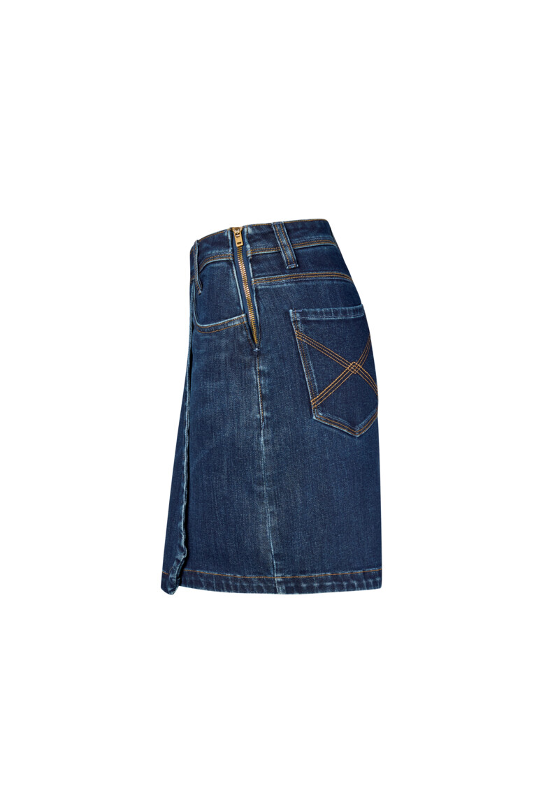 HAKRO - 5-Pocket-Jeansskort X-Stretch ECO Damen 732