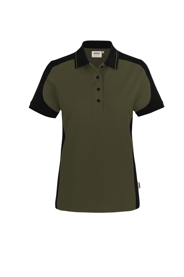 HAKRO - Poloshirt Contrast MIKRALINAR® ECO DAMEN