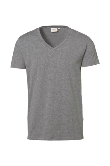 HAKRO - T-Shirt Stretch V-Neck