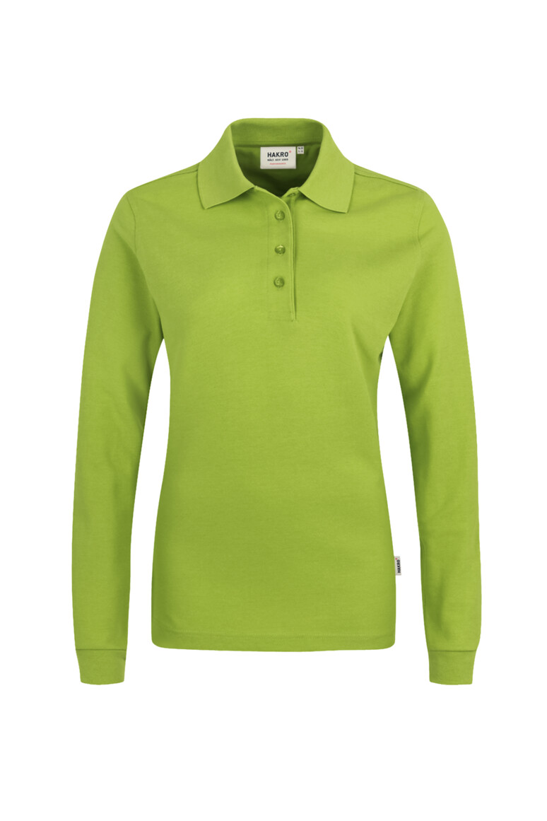 HAKRO - Longsleeve-Poloshirt MIKRALINAR® Damen