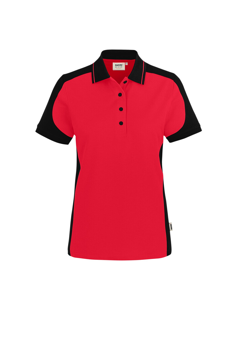 HAKRO - Poloshirt Contrast MIKRALINAR® ECO DAMEN