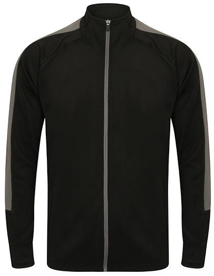 FINDEN+HALES - Adults Knitted Tracksuit Top