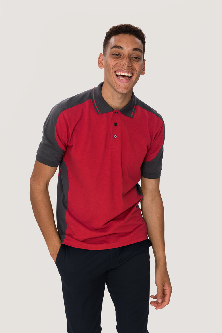 HAKRO - Poloshirt Contrast Mikralinar®