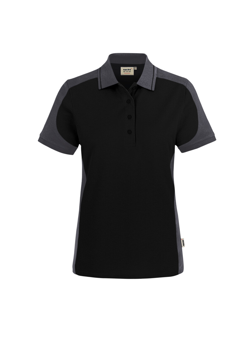 HAKRO - Poloshirt Contrast MIKRALINAR® ECO DAMEN