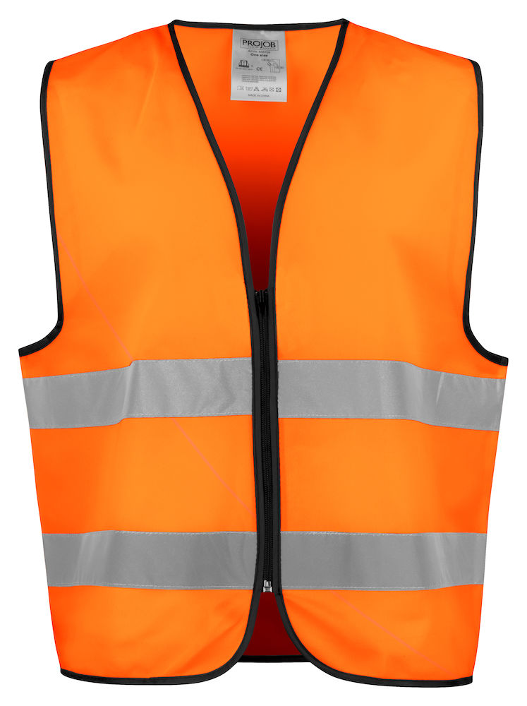 orange/schwarz (1799) ProJob - WESTE EN ISO 20471 KLASSE 2 (6709)
