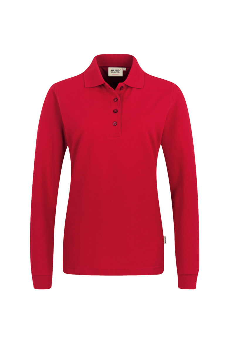 HAKRO - Longsleeve-Poloshirt MIKRALINAR® Damen