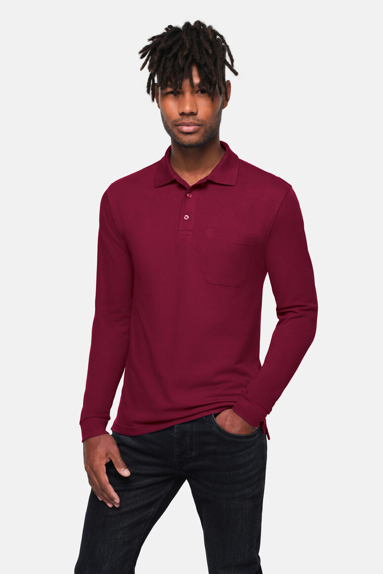 HAKRO - Pocket-Longsleeve-Polo MIKRALINAR® ECO HAKRO - Pocket-Longsleeve-Polo MIKRALINAR® ECO