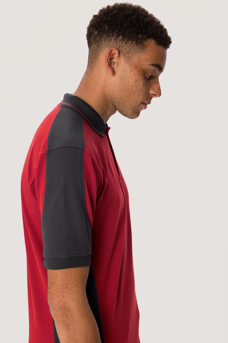 HAKRO - Poloshirt Contrast Mikralinar®