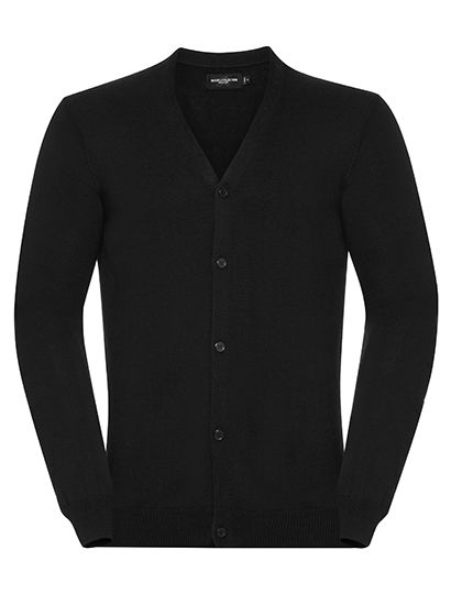 Russell - Men's V-Neck Knitted Cardigan
