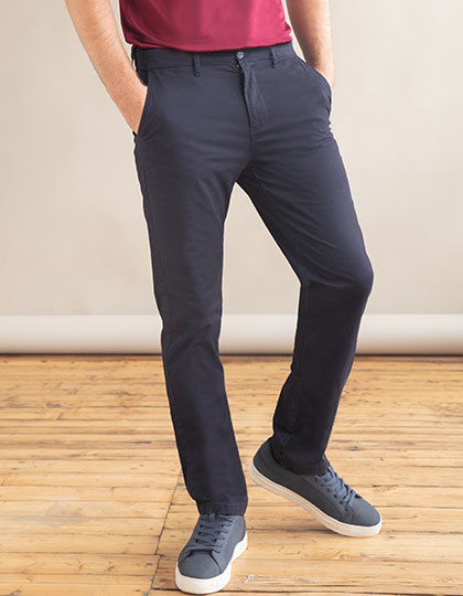 Henbury - Stretch Chino with Flex Waistband Men