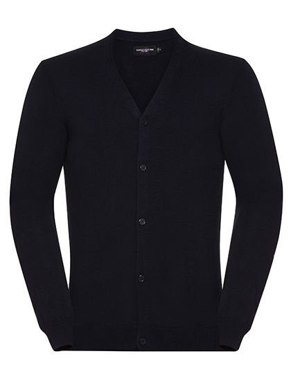 Russell - Men's V-Neck Knitted Cardigan