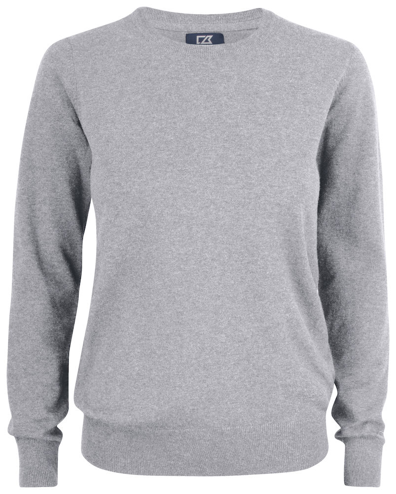 graumeliert Cutter & Buck - Strickpullover Oakville Crewneck Ladies